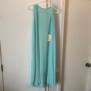 Small Lularoe Joy aqua turquoise NWT